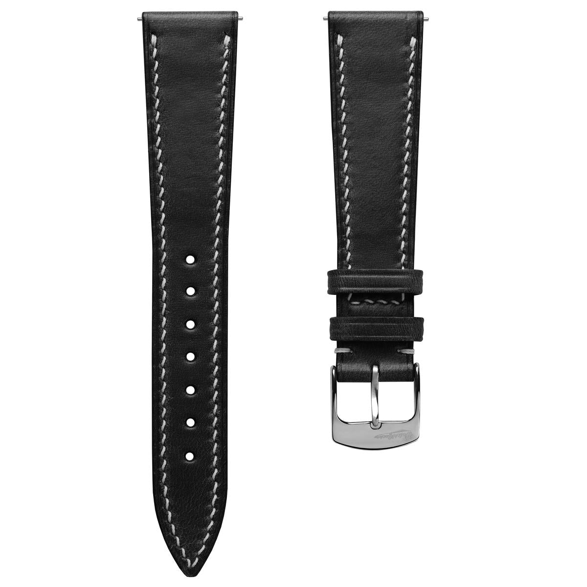Dây đeo đồng hồ khâu tay thủ công chính hãng Horween Chromexcel® - Màu đen