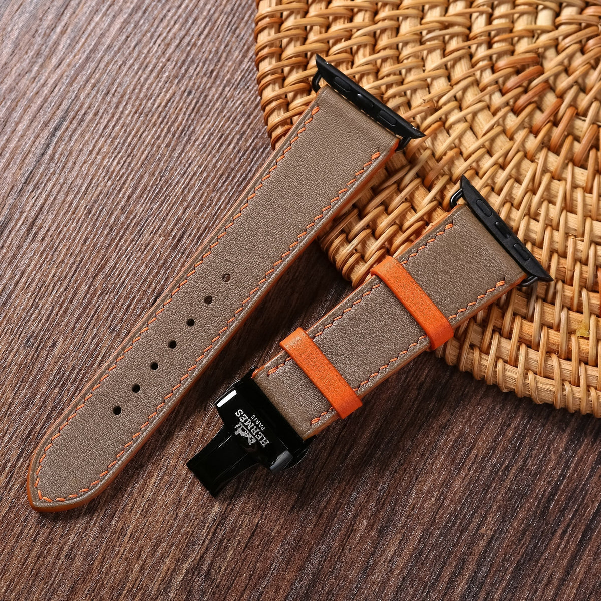 Dây Apple Watch – da Swift – cá nhân hóa, thủ công