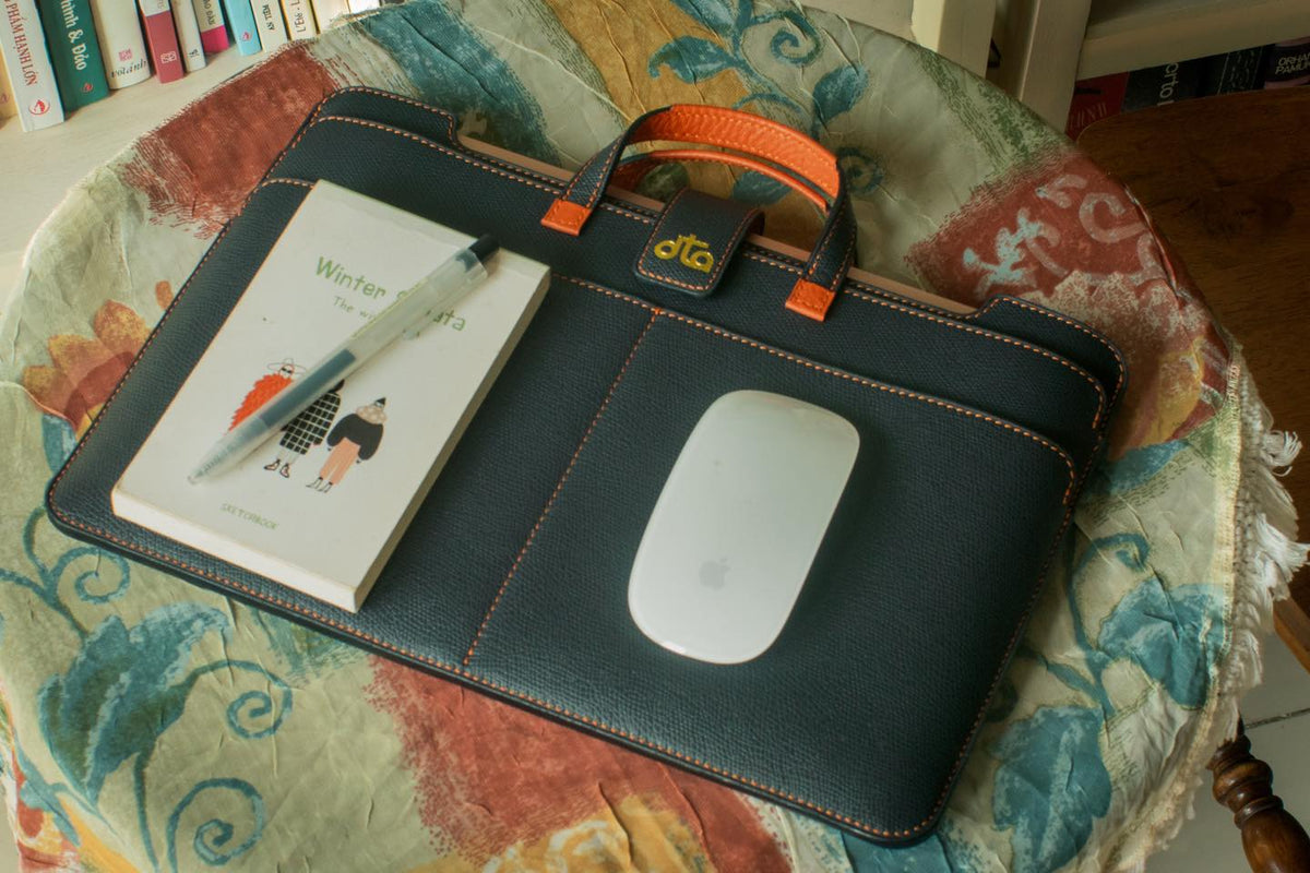 Túi đựng MacBook bằng da Epsom