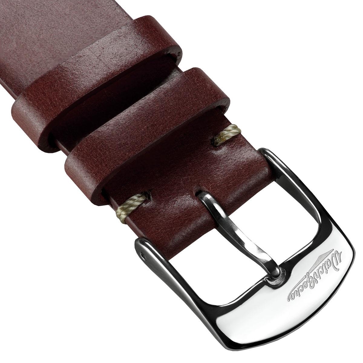 Dây đeo đồng hồ Cromford bằng da Shell Cordovan Horween - Màu Bordeaux