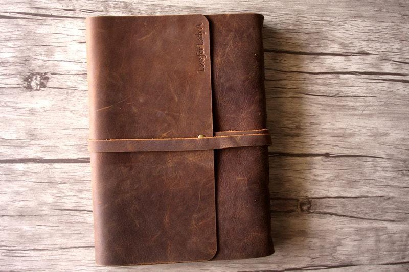 Album ảnh da mài cá nhân hóa, khổ 8x10 inch, sách kỷ niệm.