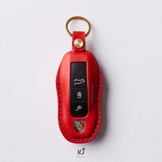Bao da chìa khóa ô tô – cho Porsche – cá nhân hóa