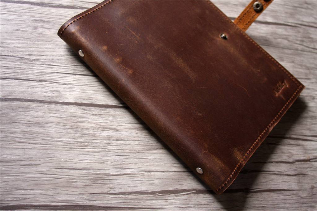 Sổ kế hoạch Bullet Journal bằng da thủ công