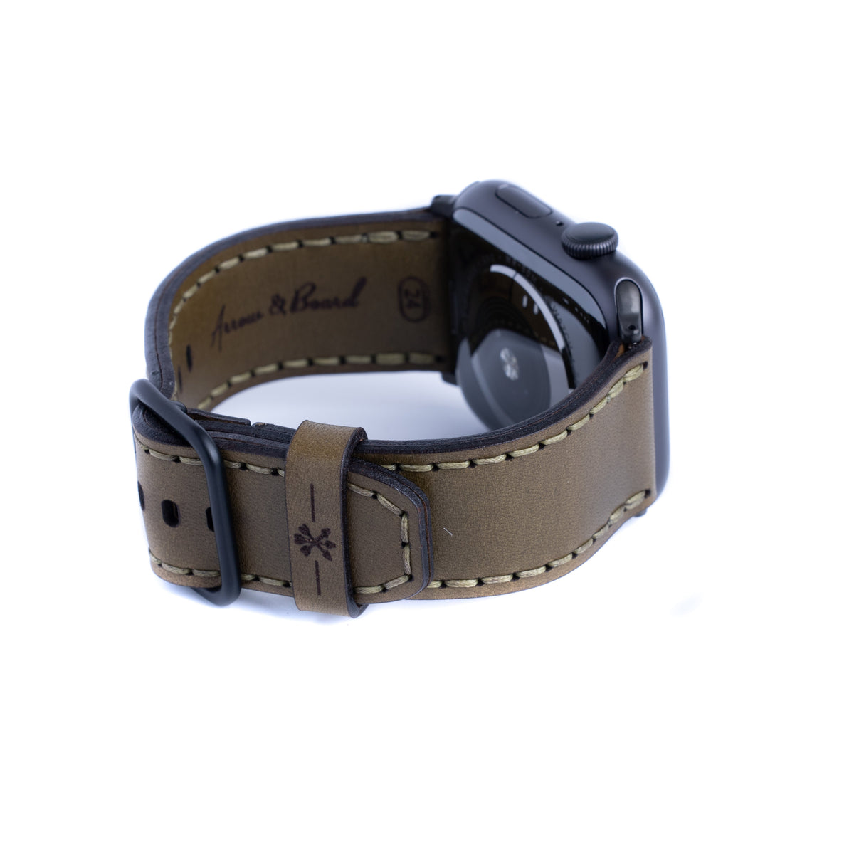 Dây đeo đồng hồ Apple Watch hiệu Porter - Màu ô liu