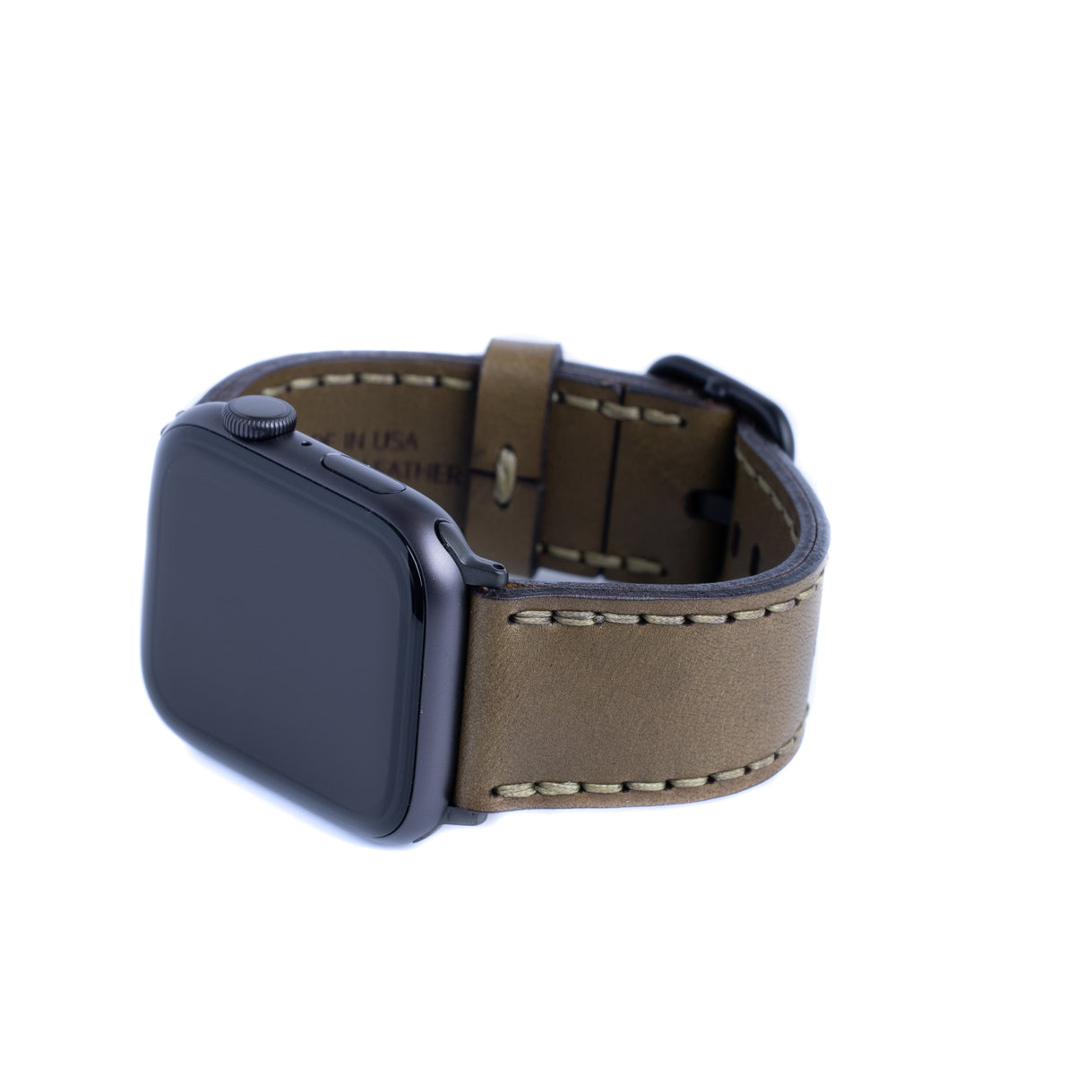 Dây đeo đồng hồ Apple Watch hiệu Porter - Màu ô liu