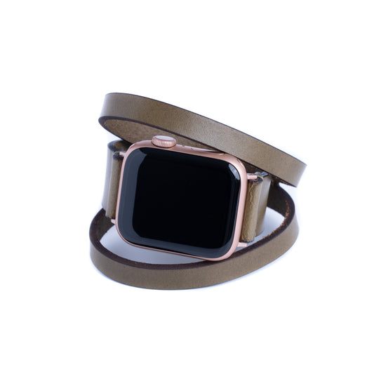 Dây đeo Apple Watch Triple Tour™ - Màu ô liu