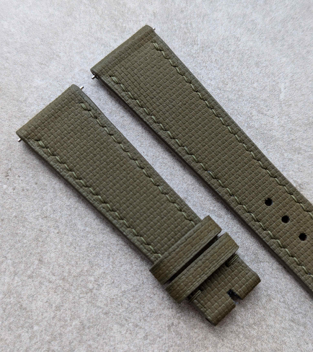 LTD Run - Da nubuck màu xanh quân đội - The Camper