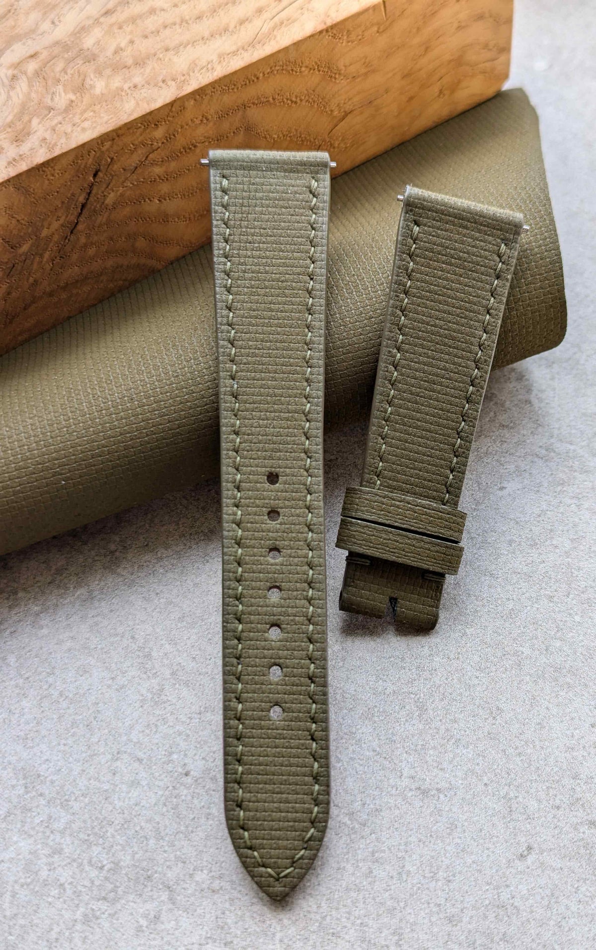 LTD Run - Da nubuck màu xanh quân đội - The Camper