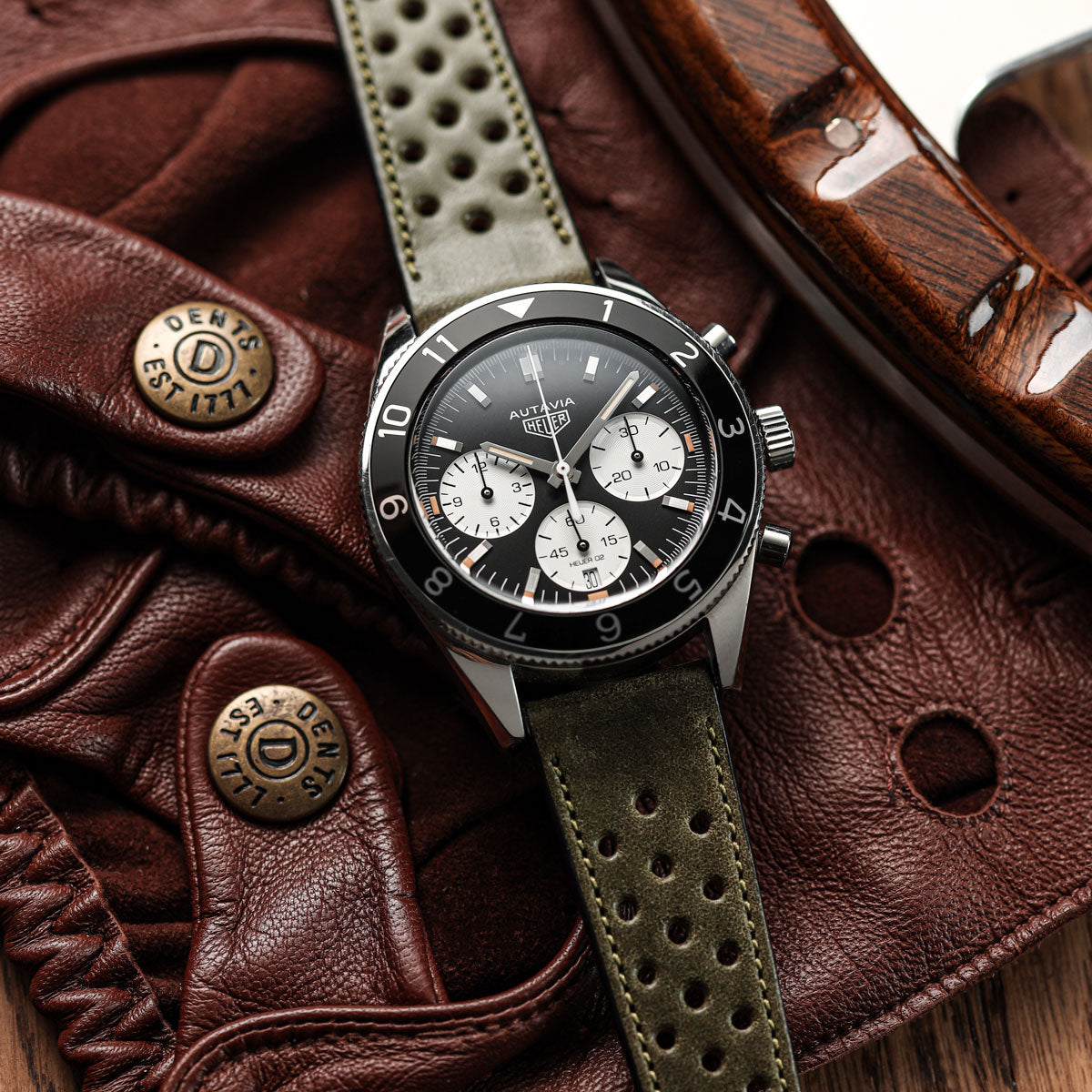 Vòng tay và hiệu suất cho WatchGecko Missouri - Vert Élégant
