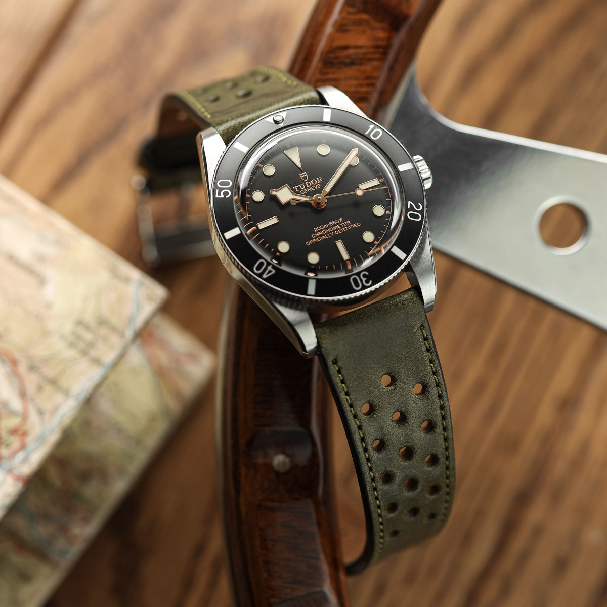 Vòng tay và hiệu suất cho WatchGecko Missouri - Vert Élégant