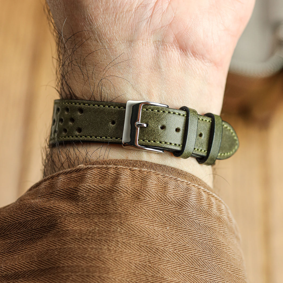 Vòng tay và hiệu suất cho WatchGecko Missouri - Vert Élégant
