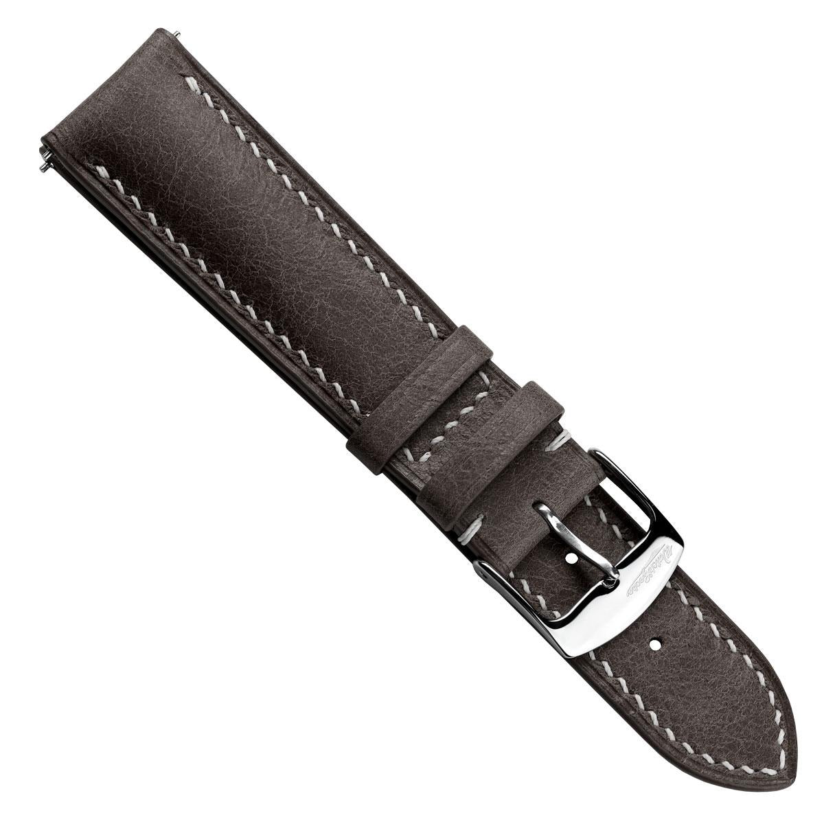 Dây đeo đồng hồ bằng da cao cấp Lerano Tuscan - Màu nâu đậm thanh lịch