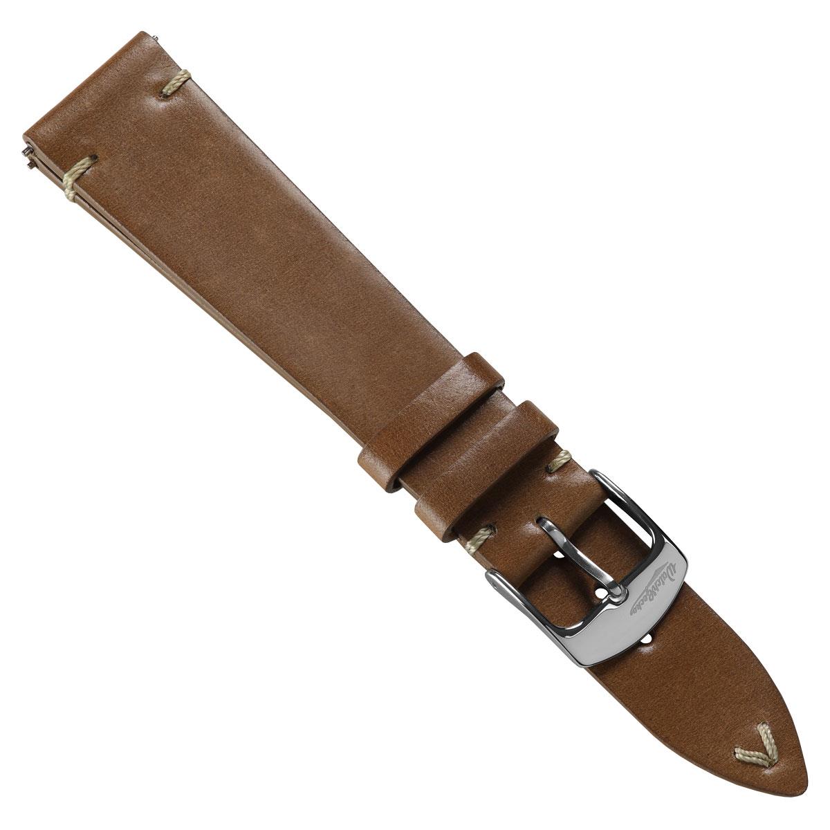 Dây đeo đồng hồ Cromford Horween Shell Cordovan - Màu nâu nhạt trang nhã