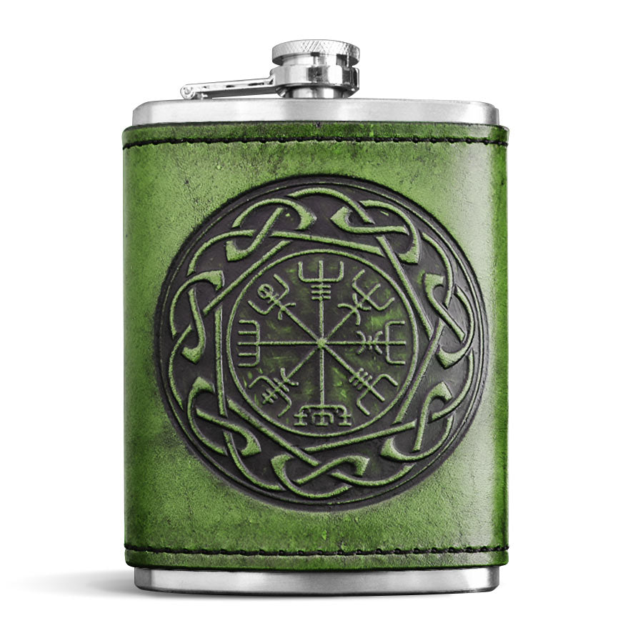 Bình đựng rượu bọc da - VEGVISIR
