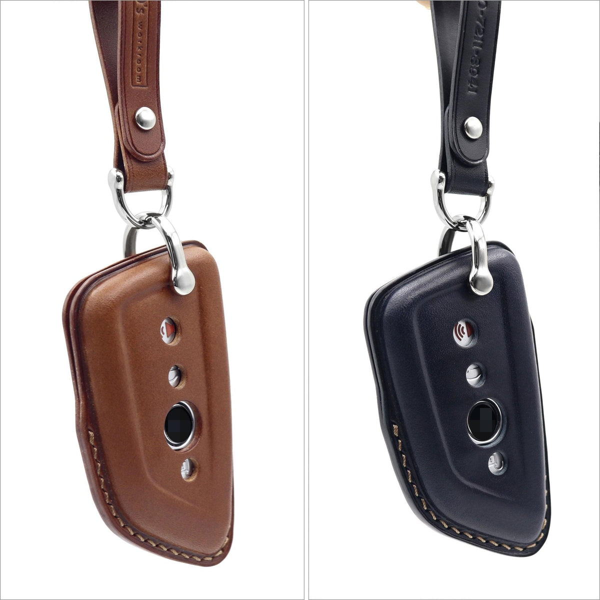 Bao da chìa khóa ô tô – da Buttero – cho BMW – thủ công