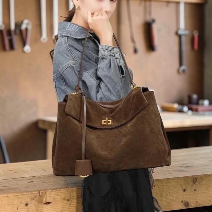 Túi tote da – da bò – dành cho nữ