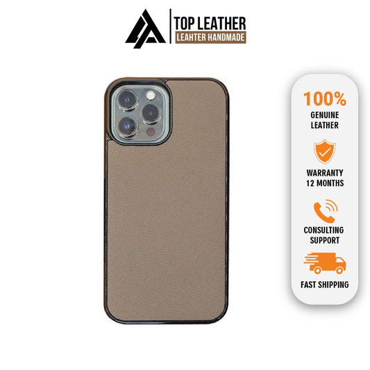 Ốp lưng iPhone bằng da Epsom cho iPhone Mix 3 màu