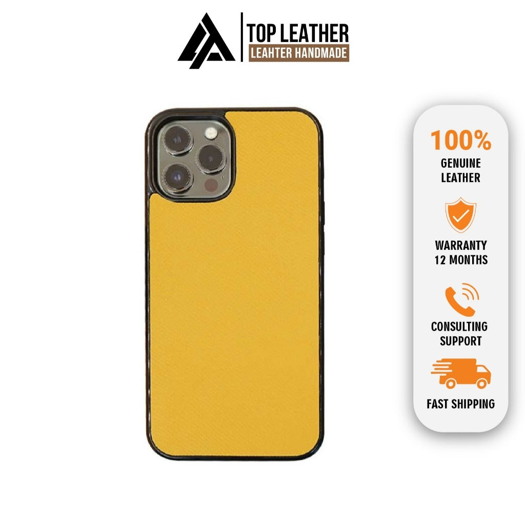 Ốp lưng iPhone bằng da Epsom cho iPhone Mix 3 màu