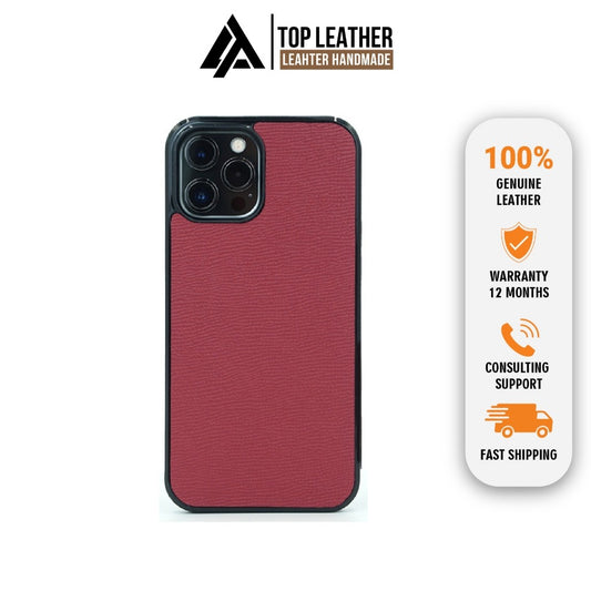 Ốp lưng iPhone bằng da Epsom cho iPhone Mix 3 màu