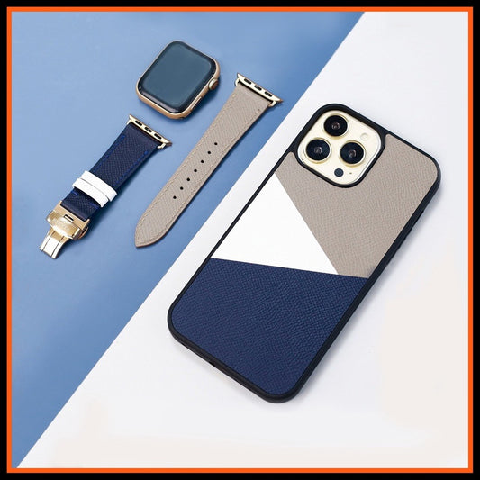 Ốp lưng iPhone bằng da Epsom cho iPhone Mix 3 màu
