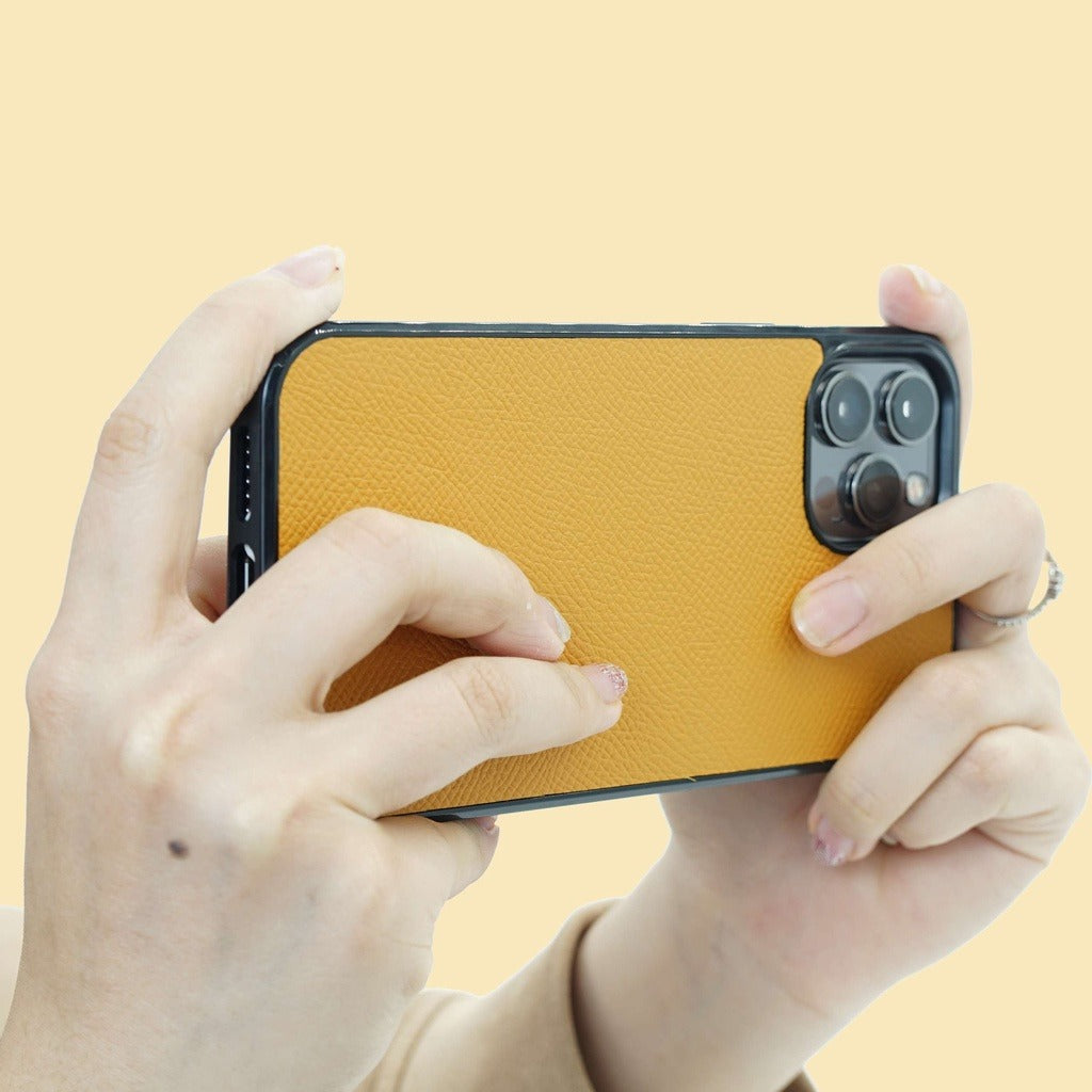 Ốp lưng iPhone bằng da Epsom cho iPhone Mix 3 màu