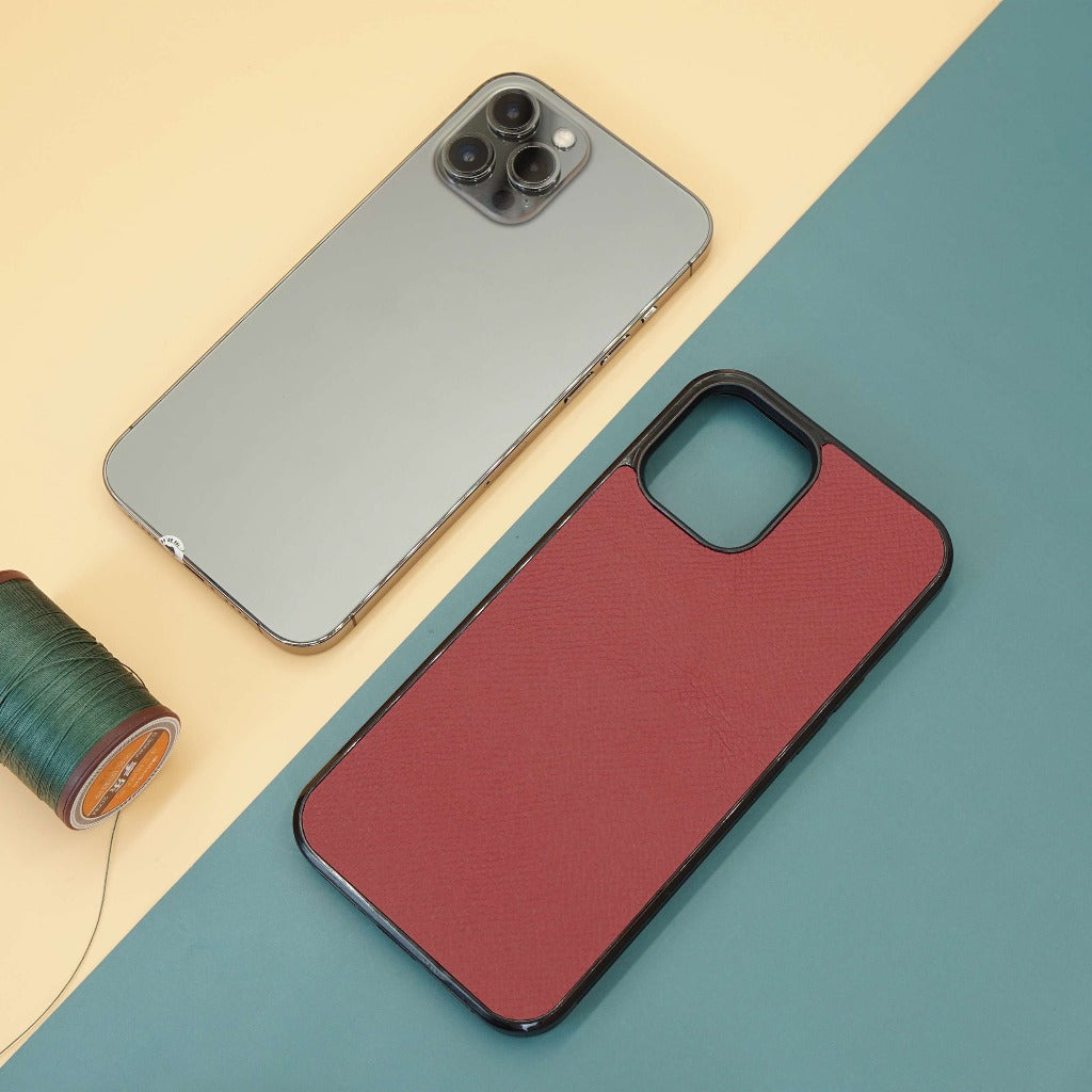 Ốp lưng iPhone bằng da Epsom cho iPhone Mix 3 màu