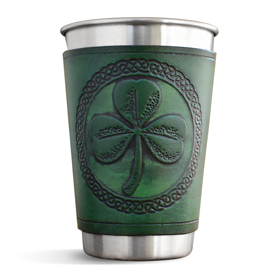 Ly bia bọc da - SHAMROCK