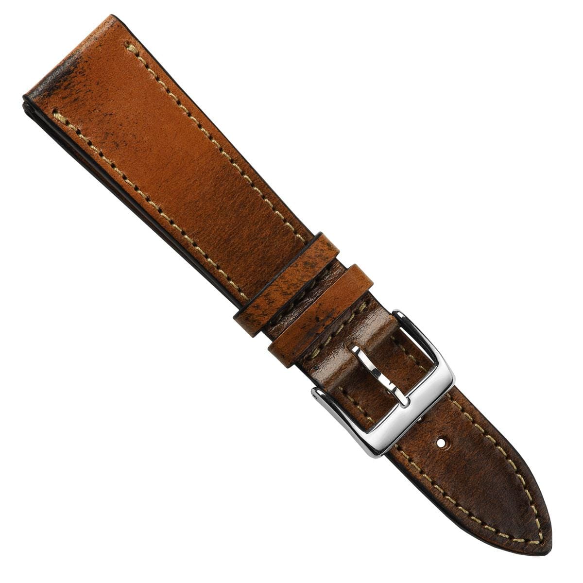 Dây đeo đồng hồ da thật Radstock Vintage - Màu nâu nhạt