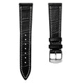 Arnm Handgefertigtes Kalbsleder-Armband mit Alligator-Design ở Schwarz