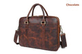 Túi đựng laptop HP bằng da màu sô cô la