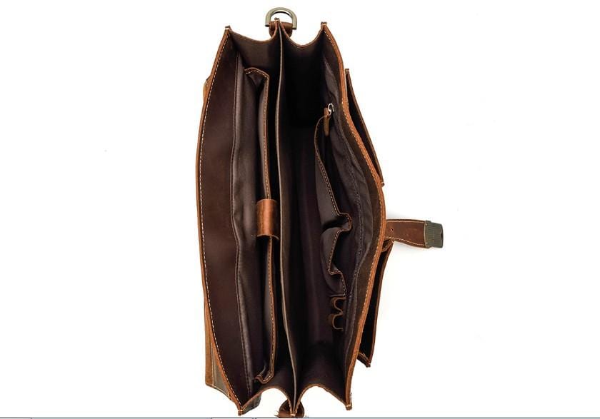 Túi đựng laptop nam bằng da thời trang 14 inch