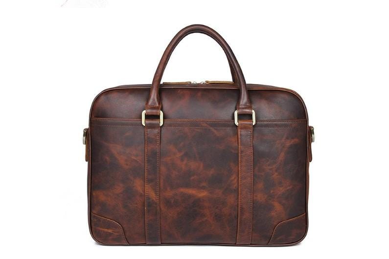 Bao da laptop – Nâu chocolate – thủ công