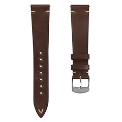 Vòng tay da Cordovan Cromford Horween Shell - Edler Schokoladenbraun