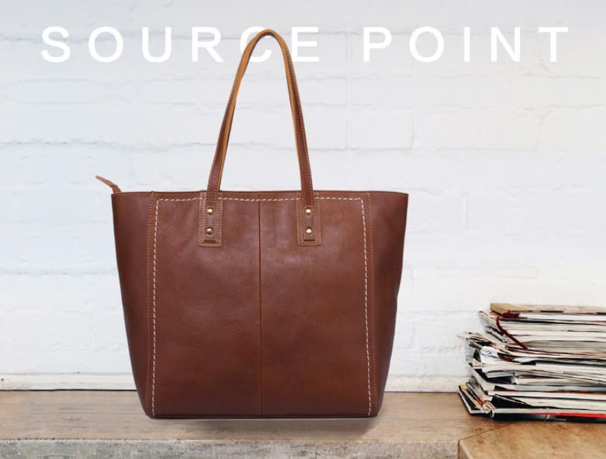 Túi tote da – thủ công