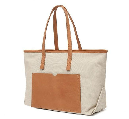Túi tote vải canvas nhỏ, túi xách tay