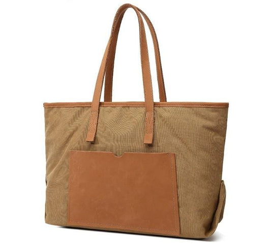 Túi tote vải canvas nhỏ, túi xách tay