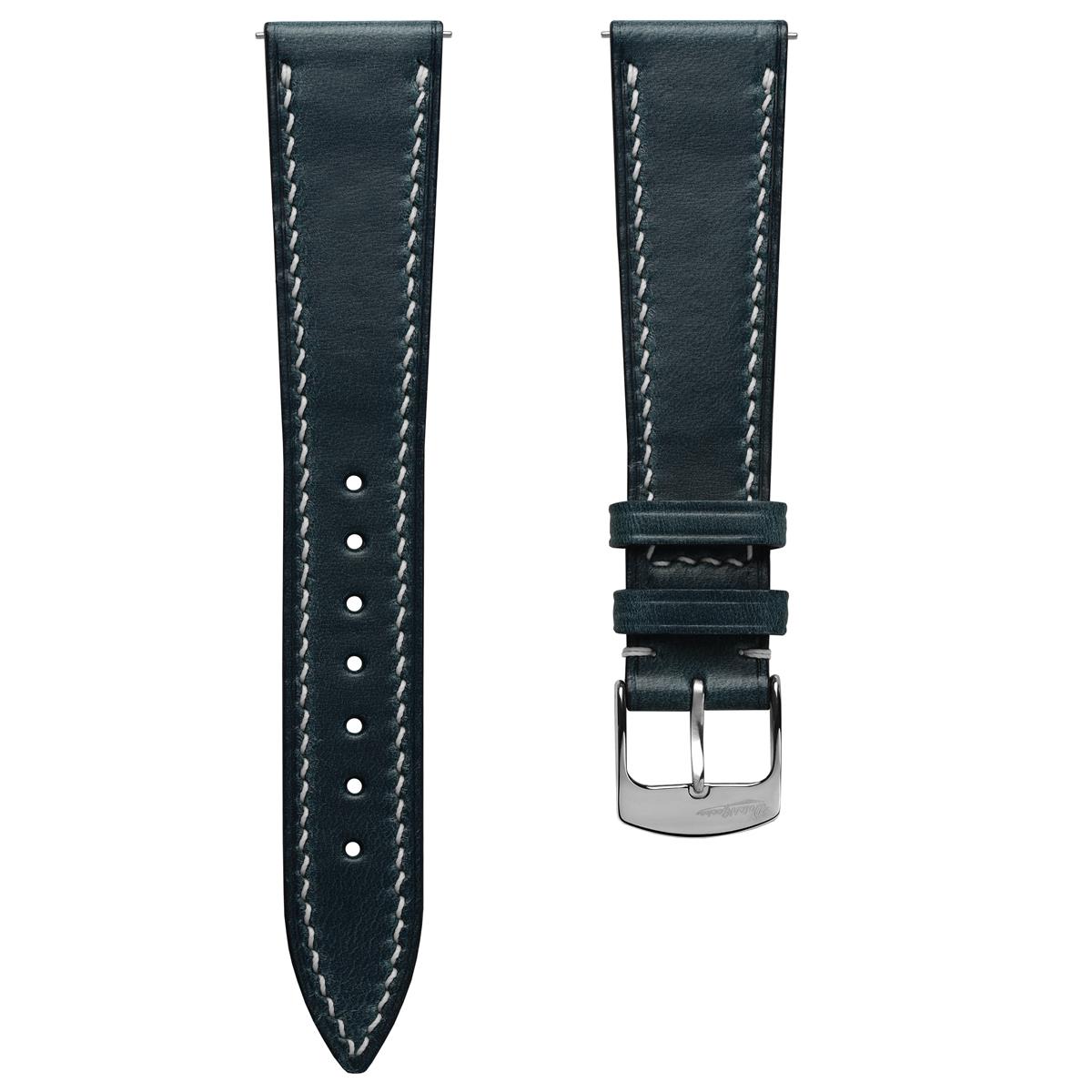 Dây đeo đồng hồ khâu tay thủ công chính hãng Horween Chromexcel® - Màu xanh navy