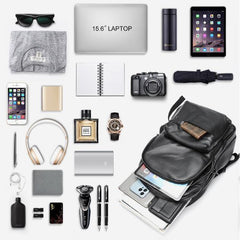 Bao da laptop – Đen – thủ công, mỏng gọn