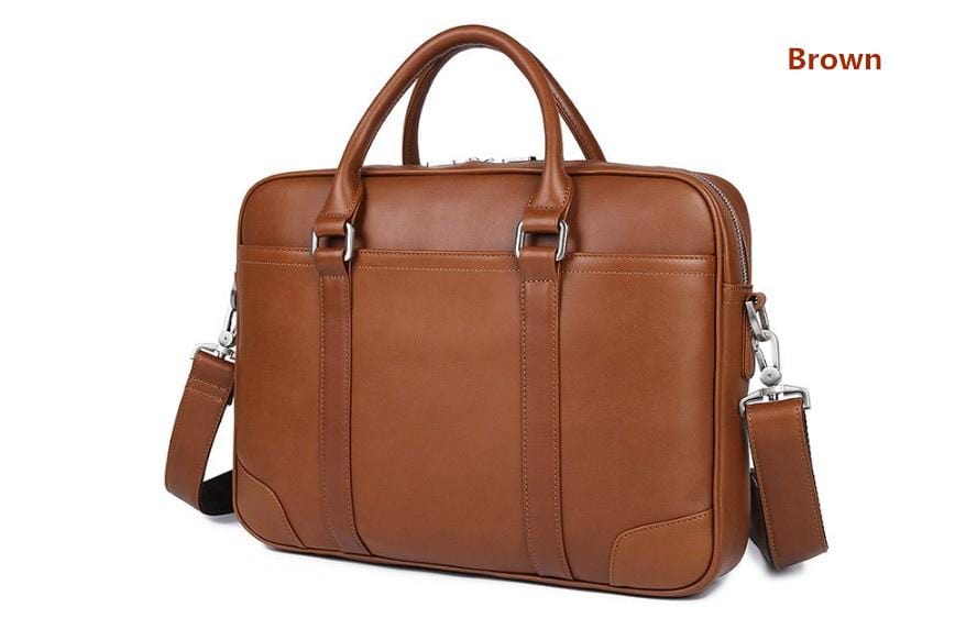Bao da laptop – Nâu chocolate – thủ công