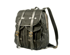 Ba lô vải bố cỡ lớn dành cho nữ, màu xanh lá cây, nâu, đen.