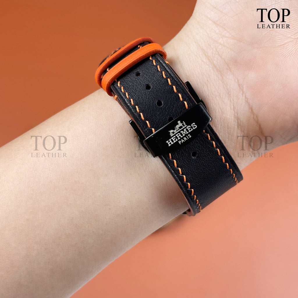 Dây đeo đồng hồ bằng da Swift cho Apple Watch - Màu phối hợp