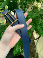 Thắt lưng da bò nguyên tấm khâu tay 3