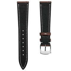 Dây đồng hồ – da Pull Up – Nâu đậm – thủ công