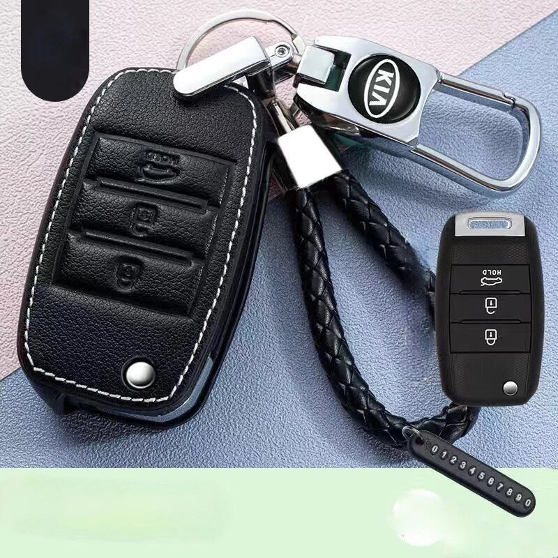 Bao da đựng chìa khóa xe KIA
