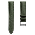 Lerano Tuscan Lederarmband với Polsterung trong trang phục Grün
