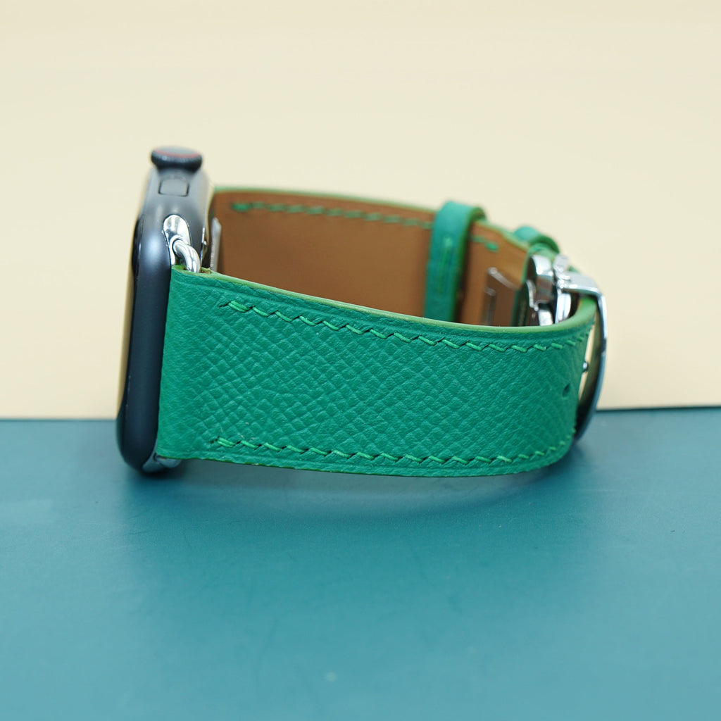 Dây đeo đồng hồ bằng da Epsom dành cho Apple Watch và đồng hồ cơ EP2225 