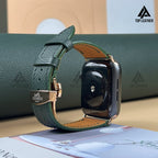 Dây đeo đồng hồ bằng da Epsom dành cho đồng hồ cơ - Màu xanh rêu EP2212 