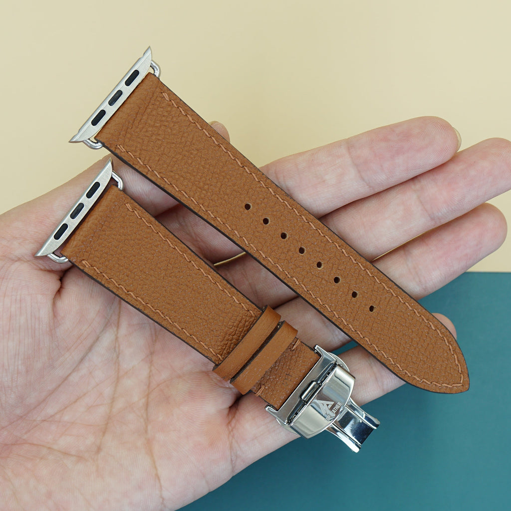 Dây đeo đồng hồ bằng da Epsom dành cho Apple Watch và đồng hồ cơ EP2209 
