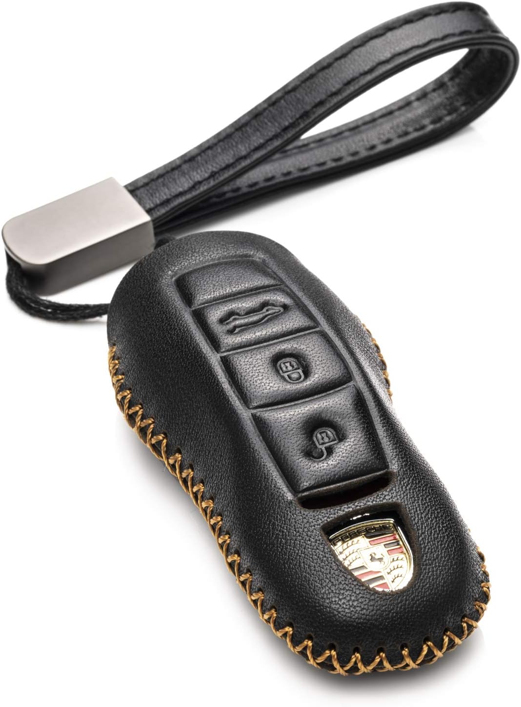 Bao da đựng chìa khóa xe Porsche