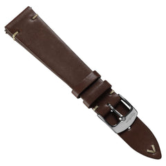 Vòng tay da Cordovan Cromford Horween Shell - Edler Schokoladenbraun